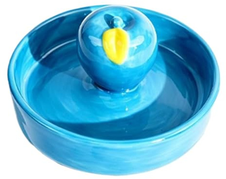 Generisch Wasserschale für Schildkröten Kippsicherer Keramik Futternapf | Schlangen-Wasserschale Für Echsen, Schildkröten, Chamäleons, Einsiedlerkrebse, Krabben, Schlangen, Frösche, Schnecken,