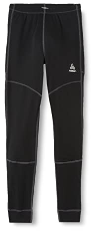 Odlo Unisex barn leggings Bl Bottom Long Active X-warm Kids Eco svart 128