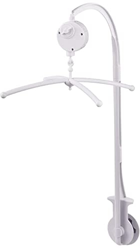 Lre Co.Soporte móvil para cuna de bebé de 68 cm, brazo móvil para cuna con caja de música ligera, soporte móvil para cuna para bebés, niños y niñas