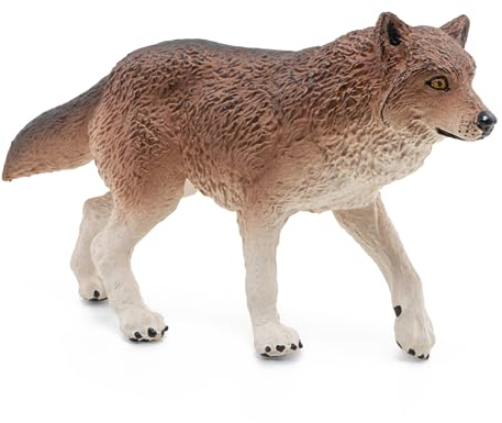 Papo - Dipinta a mano - figurina - Fauna Selvatica - Lupo - 50283 - Collezione - Adatto a bambini e bambine - A partire dai 3 anni di età, Multicolore