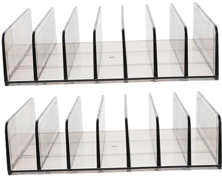 FUNOMOCYA 2pezzi Grande Vassoio Di Scomparti Per Banconote e Contanti Organizer Per Denaro Per Ristoranti Supermercati e Negozi Contenitore Robusto e Duraturo Per Conservare Carte e Valuta