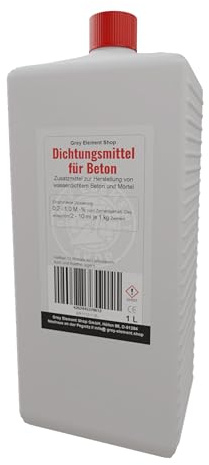 Grey Element Shop Dichtungsmittel für Beton: Hochleistungsschutz - 1,0 Liter