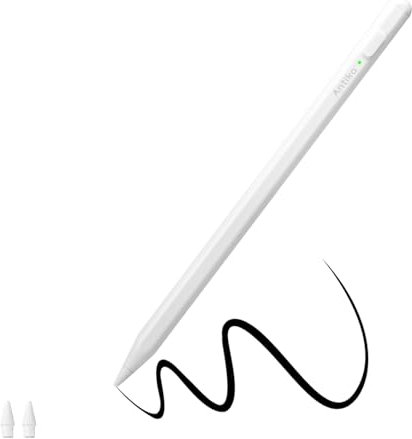 Antika Stylus Pen, Carga rápida,repulsión de la Palma de la Mano,inducción de inclinación,Compatible con iPad Air3/4/5 Mini 5/6 iPad6-10Gen iPad Pro11''/12.9