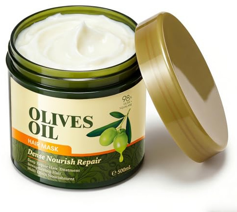 Haarkur Extrem Geschädigtes Haar, Haarmaske für Sehr Trockenes Haar Befeuchter und Tiefenreparatur das Haar, Hair Mask Intensive Haarpflege Macht das Haar Glänzenden Weich und Leichter Kämmbar
