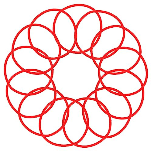 Healeved Gomas Elásticas Pelo De Colores Finas Sin Conector 100 Unidades Para Niñas En Fiestas y Uso Diario