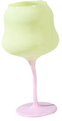SHOWERORO Funky Cocktail Glasses Drinking Glasses Reusable Drinking Cups Crystal Cups for Party