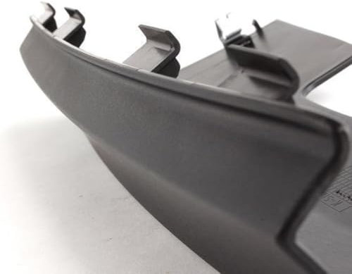 Schwarze Abdeckung für Anhängerkupplung für BMW E83 X3 2007–2011 – OEM-Qualität, einfache Installation, keine Montage erforderlich