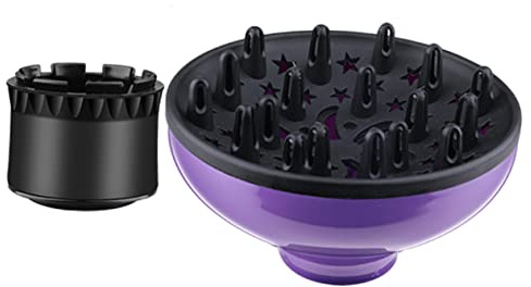 SKISUNO Diffusoraufsatz für Haartrockner Universaldiffusor Haardiffusor-aufsatz für Lockiges Haar Diy-haardiffusor Haartrocknerhaube für Naturlocken und Wellen Verteilt Luft Sanft