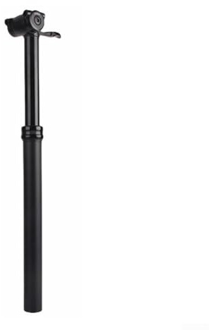 Getdoublerich Mountainbike Air Dropper Sattelstütze Aluminiumlegierung Teleskop-Sattelstütze mit Stoßdämpfung Handsteuerung leicht verstellbar für MTB-Fahren (27,2 mm)
