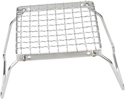 Abaodam Acciaio Inossidabile Pieghevile per Barbecue all Aperto Accessorio per Campeggio e Picnic Attrezzatura per Cucinare all Aria Aperta