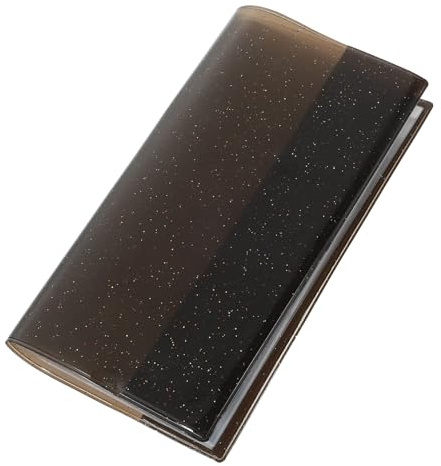 OSALADI Carpeta De Álbum De Gelatina Portátil Libro De Billetes Para Colección De Entradas Álbum De Tarjetas De Memoria Para Viajes y Almacenamiento De Recuerdos