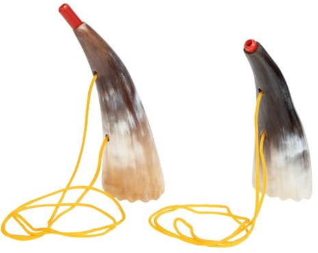 Toyvian 2 piezas Cuerno de Juguete de Trompeta Portátil para Sonido Uniforme Fácil de Usar y Transportar para Animar Fiestas y Eventos Deportivos Color Aleatorio Color Aleatorio