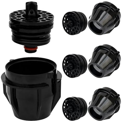 4 Pcs UF-1 Nozzle and Diffusser Assembly，Sodas Coke Valves Nozzles And Diffuser Part，Quick Response Nozzle，Suitable For Enhancing Carbonation In Beverage Makers