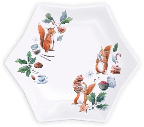 Grätz Verlag, Gebäckteller, Weihnachten, Weihnachtsgeschirr,