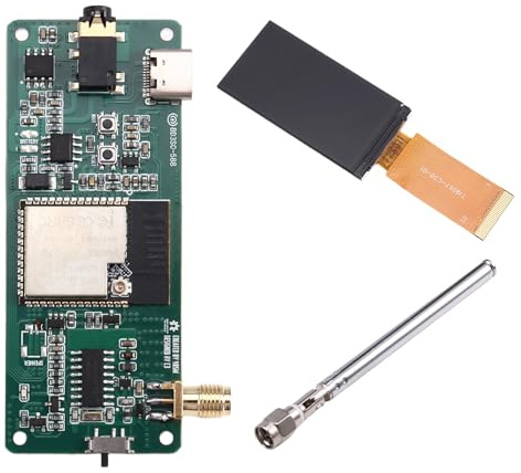 Ujjdwiurgh BD3CS-588 SI4732 Full-Band Receiver Motherboard Kit BT5.0 + ESP32-S3 WiFi 4,8 cm Farbdisplay unterstützt AM/FM/SW/RDS