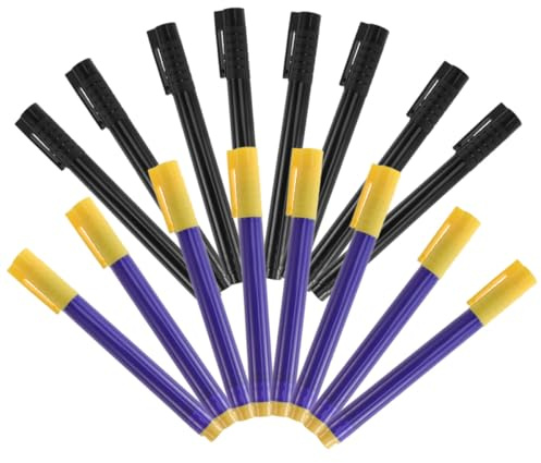 Healvian Money Checker Pen 16Pcs Water-Based Ink Currency Marker for Cashier and Teller Authenticity Testing
