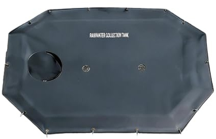 Système De Collecte D'eau De Pluie – Réservoir De Stockage Intégré En PVC, Unité De Collecte D'eau Souterraine, Réservoir De Jardin De Grande Capacité, Solution D'irrigation | Configuration D'économie