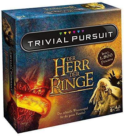 Winning Moves Herr der Ringe Trivial Pursuit Collector's Edition Quiz 1800 Fragen 2-6 Spieler