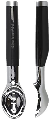 KitchenAid Classic Ice Cream Scoop Black - 6oz