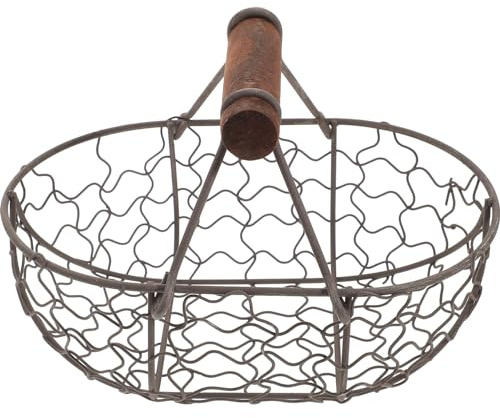 Veemoon Grey Fruit Bowl Stackable Storage Baskets Egg Basket Fruit Bowls for Kitchen