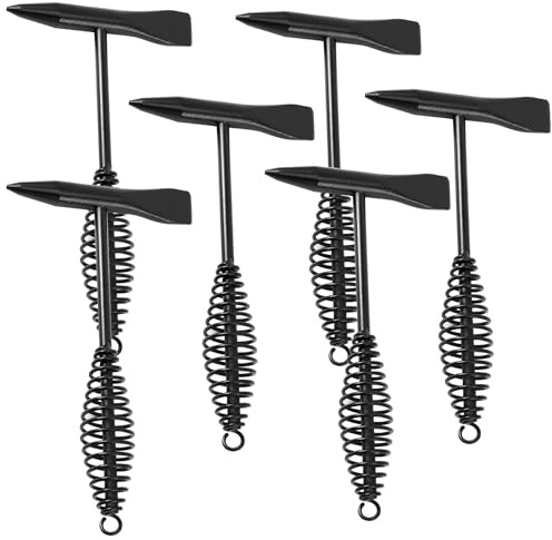 ZOENHOU 6 PCS 10.5 Welding Chipping Hammer, 1.1Lbs 500g Welding Hammer with Coil Spring Handle, Welding Slag Hammer