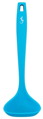 LURCH Smart Tool Soßenkelle UV ProTech Oberflächenveredelung Silikon mit Nylonkern blue curacao