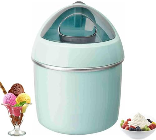 Good Homie Sorbetière Électrique, Sorbetière Électrique Maison 800 ML, Petite Sorbetière, pour Crème Glacée Crémeuse, Yaourt Glacé, Sorbet