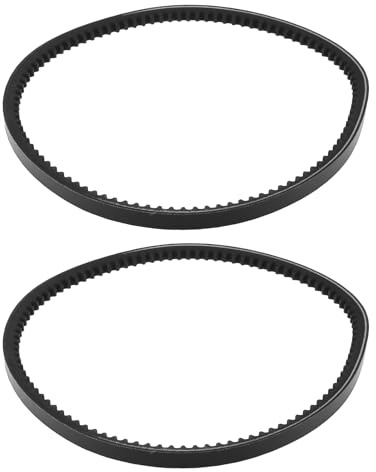 ECSiNG 2 cinghie di trasmissione 637 x 10 mm, compatibili con Kynast Scarifier 35-V-401 35-V-402 35-V-403, 100000047
