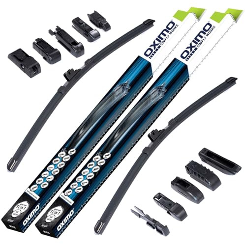 OXIMO Essuie-glaces pour Renault Laguna 3 III Coupé 2008-2016 | Avant, Lot de 2 balais d’essuie-glace - 650 mm à gauche, 400 mm à droite