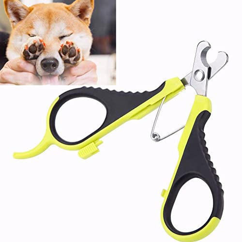 Pet Nail Clippers Dog Cat Nail Trimmer Stainless Steel Pet Claw Cutter Pet Spring Nail Clipper Professional Pet Toenail Scissors