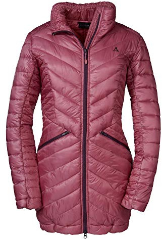 Schöffel Damen Thermo Parka Antersas L, winddichte, extrem leichte Daunenjacke aus Pertex Quantum, warme und atmungsaktive Skijacke
