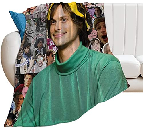 LOUJIN Matthew Grey Gubler coperta Criminal Minds getta coperta Dr.Spencer Reid morbida e calda trapunta