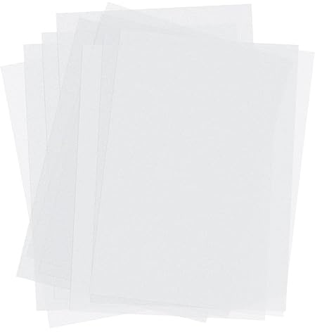 100 Blatt Transparentpapier – GLADFRESIT Transparentpapier, A4, durchscheinendes Transparentpapier, Kohlepapier für Architektur, Skizzieren, Zeichnen, Kopieren, Scrapbooking und Drucken
