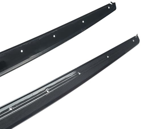 Auto Trittbretter Seitenschweller Seitenschweller-Verlängerung Untere Seitenlippe Für F30 3er 2012 2013 2014 2015 2016 2017 2018 Carbon Style