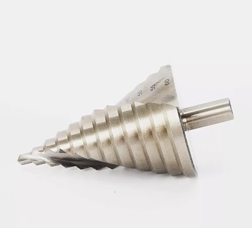CLEADONG Stufenbohrer Metall 6-60mm Schaft, Stufenbohrer Profi aus HSS Stahl, Scharfer & Präziser Kegelbohrer für Metall, Holz, Kunststoffe