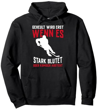 Eishockey Geschenk für Herren Damen Icehockey EIS Hockey Pullover Hoodie