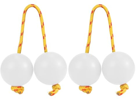 Kashaka, Kashaka Shaker Rhythmic - African Shaker Musical Instrument, 2 pares Rythm Egg, Instrumentos de percusión a mano ABS Doble Gurda para adultos para niños Africanos Rattle Shaker,s