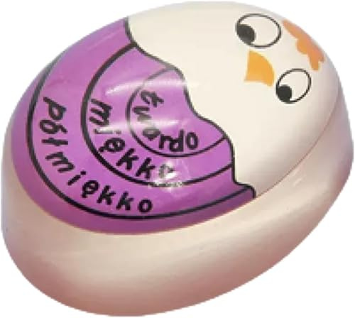 Purple Kitchen Timer Practical Reminder Color Changing Egg Timer Soft Hard Boiled Egg That Changes Color When Eggs are Ready