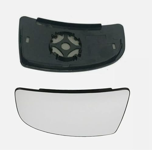LEFT Passenger Side Lower Wing Mirror Glass for Ford Transit MK8 2014+ with Blind Spot Detection - Replacement for Part Numbers 1855103, BK31-17C18-AA - Fits 2014-2025 Models (Left Lower)