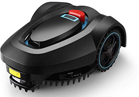swift RM18 28V Robotic Lawnmower AutoCharging Self-Propelled 18cm Cut Width and 20-60mm Cutting Heights Robot Lawn Mower with Samsung Battery for Lawns up to 600m² include garage