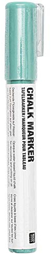 RICO DESIGN GmbH & Co. KG Chalk Marker Kreidemarker Farbe Mint Grn Abwischbar fr Fenster, Tafeln und Oberflchen aus Glas, Metall oder Keramik