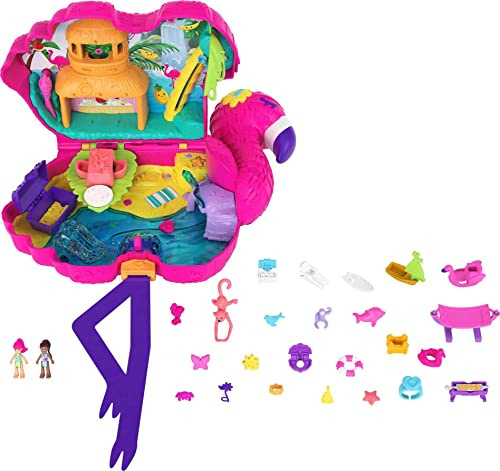 Polly Pocket Flamingo Party Spielset