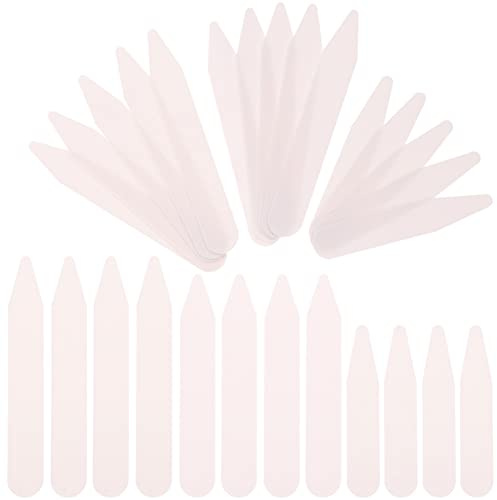 PRETYZOOM kragenstäbchen 5cm 1,3cm Kragenerweiterung Hemd 200Pcs Bleibt Herren Halsb?nder Stays Hemd Hemd ?tze für ?nner Hemden ? Kragenstäbchen 55mm Pastorenkragen