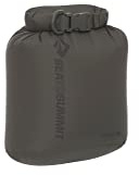 Sea to Summit - Lightweight Dry Bag XS 3L - wasserdichte Aufbewahrung - Rollverschluss - Recycling-Gewebe - Befestigung & D-Ring - Wandern & Paddelsport - 17 x 13.3 x 21.3cm - Beluga Grey - 45g