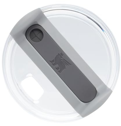 Stanley Quencher Tumbler Lid 40 oz | Twist on Flowstate 3-Position Lid Replacement for Tumbler with Handle | Accessory fits Stainless Steel Drinking Cup | BPA-Free | Clear