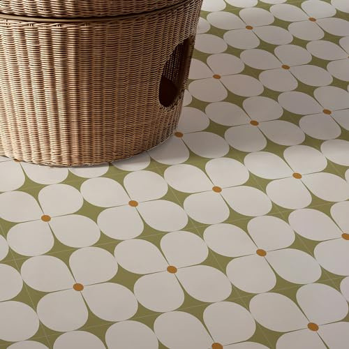 Alwayspon - Adhesivo de azulejos, 30,5x12 cm/12 pulgadas, autoadhesivo, para pegar en azulejos, adhesivo de transferencia para cocina y baño, salpicaduras, vinilo despegar y adherir para azulejos de