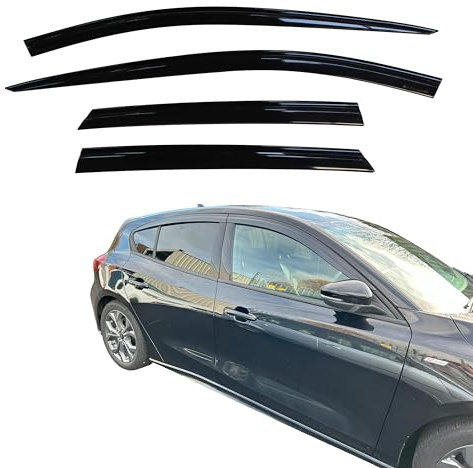 Auto Clover Wind Deflectors Set for Ford Focus MK4 2019+ 5 Door (4 pieces)