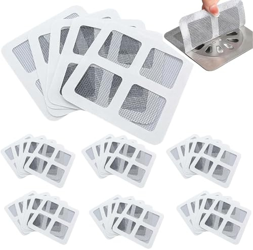 Ahaimy 50 Piezas Rejilla Desague Ducha, Atrapa Pelos Ducha | Filtro Desague Ducha, Cucarachas Desagües, Tapa Desague Ducha, Cubierta Para Colector De Pelo Para Ducha, Fregadero, Cocina