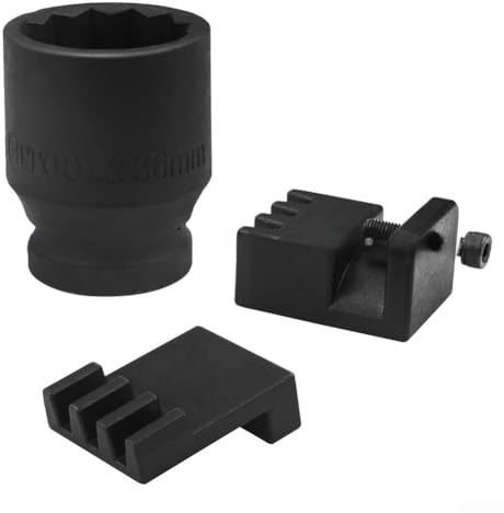 Set di 3 attrezzi di bloccaggio per volano, 36 mm, con struttura in acciaio, per manutenzione bulloni volano motore