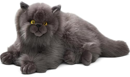 Carl Dick Katze, Perserkatze grau, Plüschtier, Kuscheltier ca. 30cm 3433